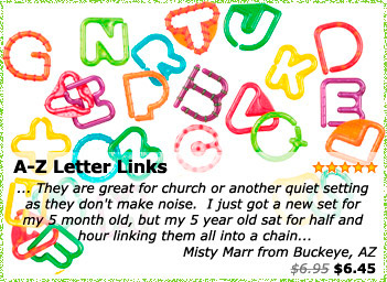 Sassy A-Z Letter Links