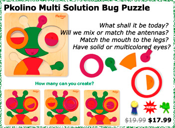 P'Kolino Bug Puzzle