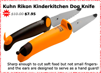 Kuhn Rikon Kinderkitchen Dog Knife