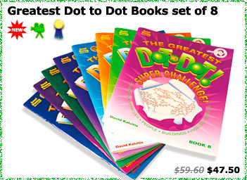 The Greatest Dot To Dot Books Set Of 8