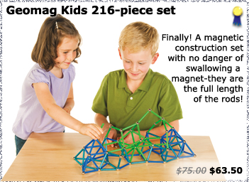 Geomag Kids 216 Piece Set