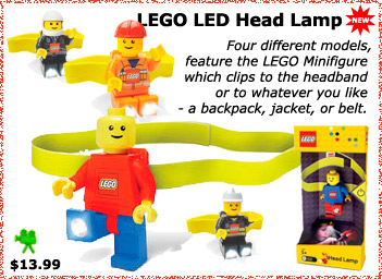 Lego LED Head lamp