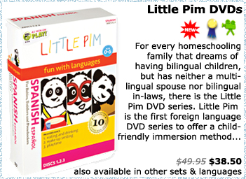 Little Pim Spanish DVDs