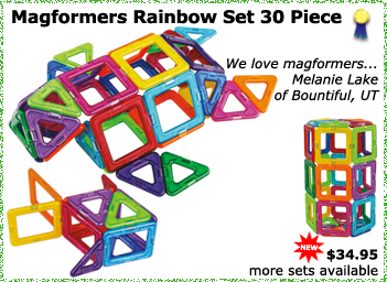 Rainbow magformers