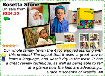 Rosetta Stone Homeschool Edition